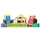 Classic Wooden Toy Construction Vehicle Set E3