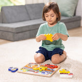 Construction Chunky Puzzle - 6 Pieces M5
