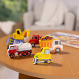Construction Chunky Puzzle - 6 Pieces M5