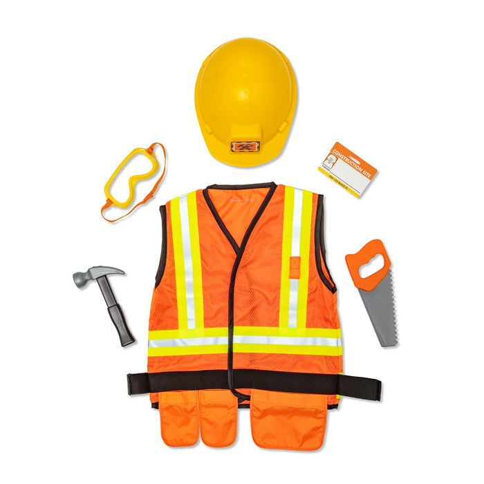 Construction Worker Costume Role Play Set H4