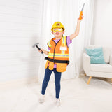 Construction Worker Costume Role Play Set H4