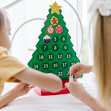 Countdown to Christmas Wooden Religious Advent Calendar N8