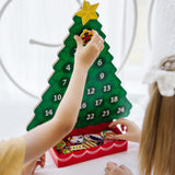 Countdown to Christmas Wooden Religious Advent Calendar N8