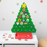 Countdown to Christmas Wooden Religious Advent Calendar N8