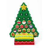 Countdown to Christmas Wooden Seasonal Calendar N0