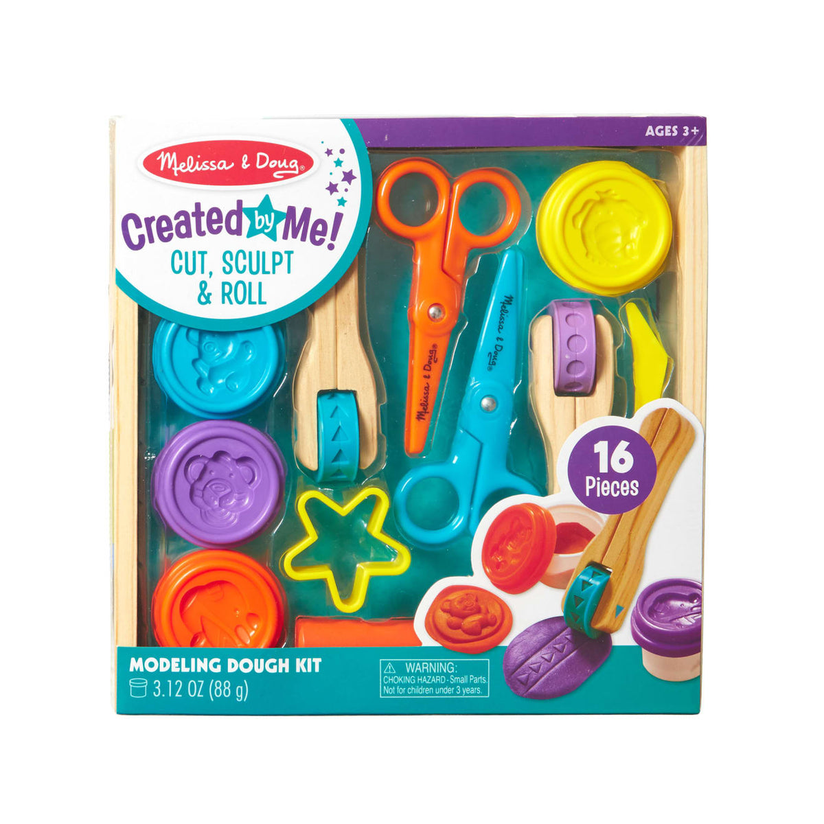 Created by Me! Cut, Sculpt & Roll Modeling Dough Kit W0