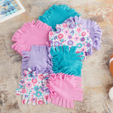 Created by Me! Flower Fleece Quilt X4