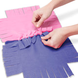 Created by Me! Flower Fleece Quilt X4