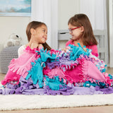 Created by Me! Flower Fleece Quilt X4