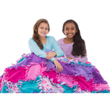 Created by Me! Flower Fleece Quilt X4