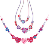 Created by Me! Heart Beads Wooden Bead Kit V6