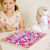 Created by Me! Sparkle & Shimmer Beads Wooden Bead Kit Y5