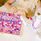 Created by Me! Sparkle & Shimmer Beads Wooden Bead Kit Y5