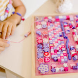 Created by Me! Sparkle & Shimmer Beads Wooden Bead Kit Y5