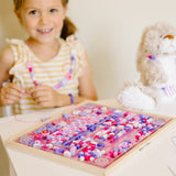 Created by Me! Sparkle & Shimmer Beads Wooden Bead Kit Y5