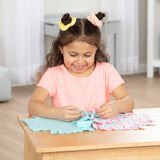 Created by Me!™ Heart Fleece Blanket No-Sew Craft Kit B6