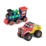 Created by Me!™ Vehicles Craft Kit 2-Pack: Monster Truck, Train V0