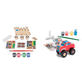 Created by Me!™ Vehicles Craft Kit 2-Pack: Monster Truck, Train V0