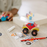 Created By Me!™ Vehicles Craft Kit 2-Pack: Race Car & Monster Truck D2