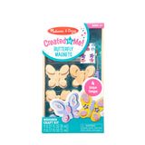 Created by Me! Wooden Butterfly Magnets Craft Kit J2