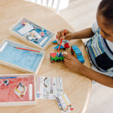 Createed by Me!™ Vehicle Craft Kit 3-Pack: Plane, Train, Race Car L3