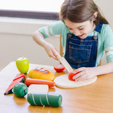 Cutting Food - Wooden Play Food W6