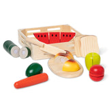 Cutting Food - Wooden Play Food W6