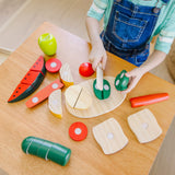 Cutting Food - Wooden Play Food W6