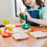 Cutting Food - Wooden Play Food W6