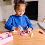 Decorate-Your-Own Wooden Heart Box Z8