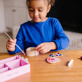 Decorate-Your-Own Wooden Heart Box Z8