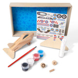 Decorate-Your-Own Wooden Plane C1