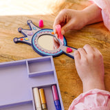 Decorate-Your-Own Wooden Princess Mirror T7