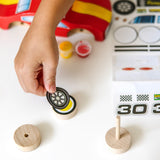 Decorate-Your-Own Wooden Race Car M3
