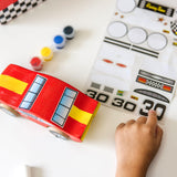 Decorate-Your-Own Wooden Race Car M3