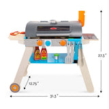 Deluxe Grill & Pizza Oven Play Set N4