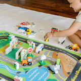 Deluxe Road Rug Play Set B4