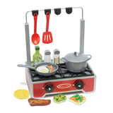 Deluxe Wooden Cooktop Set M8