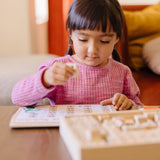 Deluxe Wooden Stamp Set - ABCs 123s L2