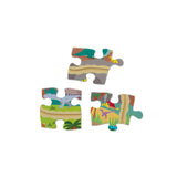 Dinosaur Adventure Tracks Floor Puzzle – 48 Pieces + 2 Wind-Up Dinosaurs R4