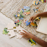 Dinosaur Wooden Jigsaw Puzzle - 24 Pieces O7