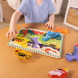 Dinosaurs Chunky Puzzle - 7 Pieces B2