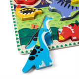 Dinosaurs Chunky Puzzle - 7 Pieces E1