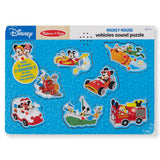 Disney Mickey Mouse & Friends Vehicles Sound Puzzle - 8 Pieces R8