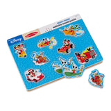Disney Mickey Mouse & Friends Vehicles Sound Puzzle - 8 Pieces R8