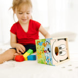 Disney Mickey Mouse & Friends Wooden Shape Sorting Cube R3