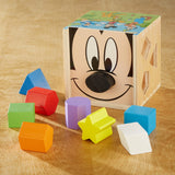 Disney Mickey Mouse & Friends Wooden Shape Sorting Cube R3