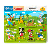 Disney Mickey Mouse Wooden Chunky Puzzle W0
