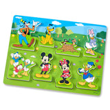 Disney Mickey Mouse Wooden Chunky Puzzle W0