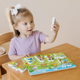 Disney Mickey Mouse Wooden Chunky Puzzle W0